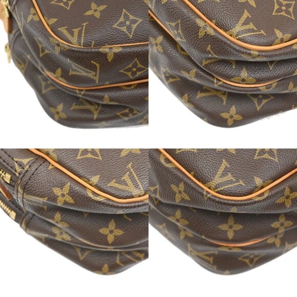 LOUIS VUITTON Reporter PM Crossbody Shoulder Bag Monogram Leather M45254 84KB632 - Picture 7 of 14